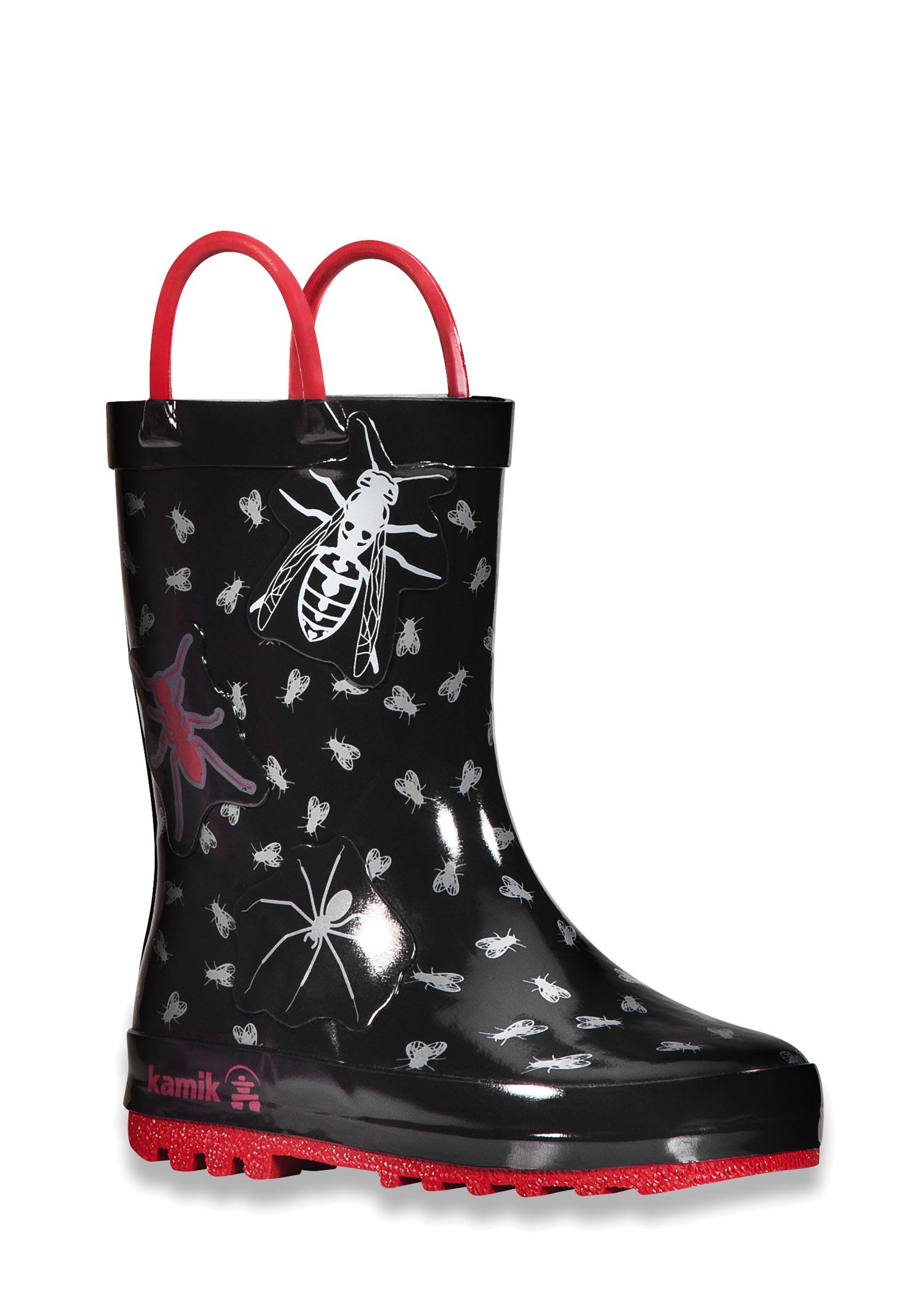 Gruselige Gummistiefel für Jungs! Kamik lässt die Spinnen los! Foto: (c) Kamik
