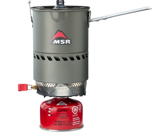 Ein Volks-Reactor. MSR bietet ultimativen Kochkomfort bei Outdoor-Abenteuern.Foto: (c) MSR