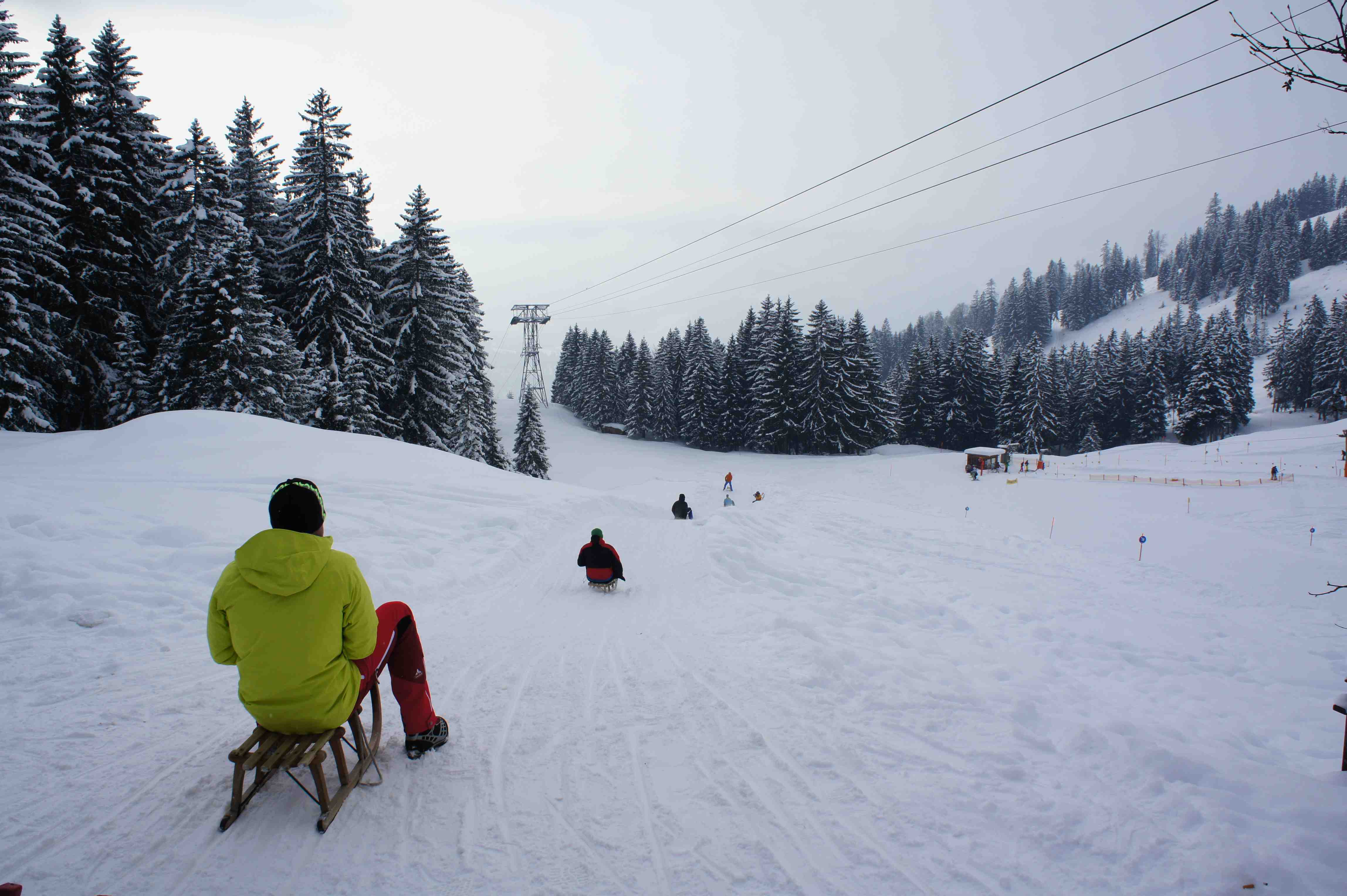 Von der Seealpe am Nebelhorn (Allgäu) führt eine spektakuläre Rodelbahn hinunter nach Oberstdorf!  Foto: (c) Kinderoutdoor.de