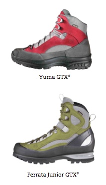 Für alle Kinder die gerne hoch hinaus wollen, bietet Hanwag den Bergstiefel Yuma GTX oder den Ferrata Junior GTX an. Foto: (c) Hanwag