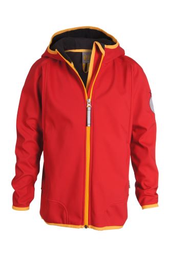 Bio kann auch bunt sein! Frei von PFC und Parafin ist die Softshell "los jetzt". Foto:(c) elkline mit freundlicher Erlaubnis