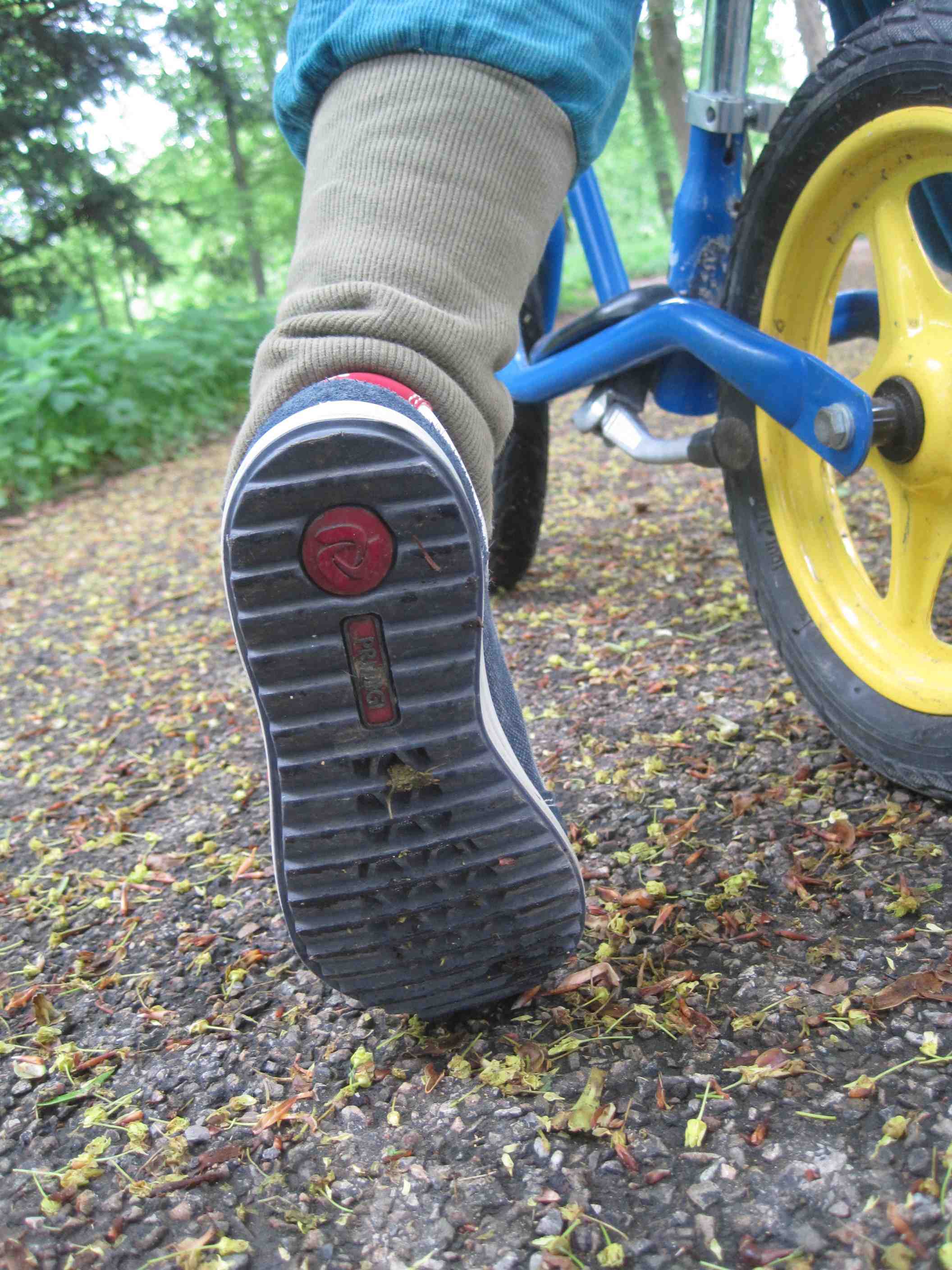 Mit der Gore-Tex Surround Produkttechnologie ist der Primigi Muriel ausgestattet. Fußschweiß kann auch aus der durchbrochenen Sohle entweichen. Foto: (c) Kinderoutdoor.de
