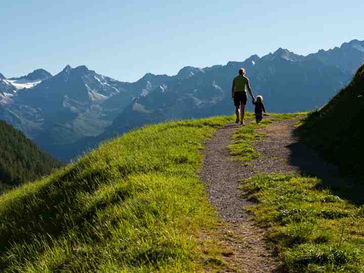 Natur pur für die ganze Familie. Wandern mit Kindern macht in Tirol besonders Spaß. Foto: (c) TW Family tirol