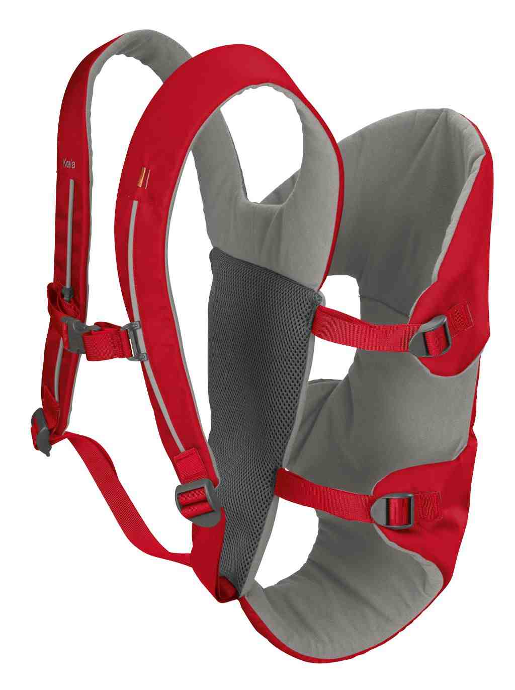 Passt in jeden Rucksack ist 350 g leicht und ideal als Behelfstrage. Die Vaude Koala Kindertrage. Foto: (c) Vaude