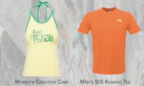 Coole Teile gibt es von The North Face aus der neuen Kalymnos Climb Kollektion. Foto:(c) The North Face