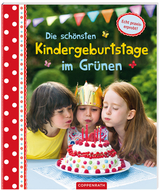 Den Kindergeburtstag draussen feiern?! Damit Ihr wisst was zu tun ist, gibt es vom Verlag Coppenrath das Buch "Die schönsten Geburtstage im Grünen". Sechs Mottopartys für unterschiedliche Altersgruppen sind dort vorgestellt. Foto: (c) Verlag Coppenrath