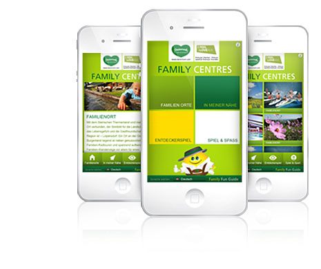 Eine App für den Familien-Urlaub in der Steiermark: Die Family Fun Guide App. Foto:(C) steirische Tourismus GmbH