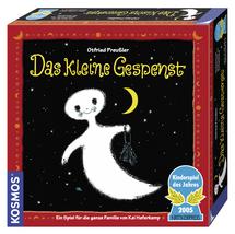 Ein tolles Reisespiel ist "Das kleine Gespenst". Kurzweilig, wundeschön gestaltet und einfach zu spielen. Foto: (c) Kosmos Verlag