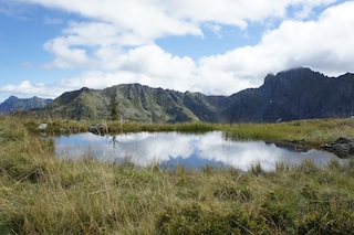 Hier im Lesachtal konnte der Tatonka Rucksack zeigen, was er drauf hat. Foto: (c) Kinderoutdoor.de