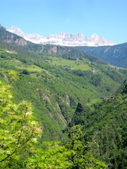 Südtirol! Auf dem Oachner Höfewege haben wir ausprobiert was Merrell Schuhe so alles aushalten. Foto: (c) Kinderoutdoor.de