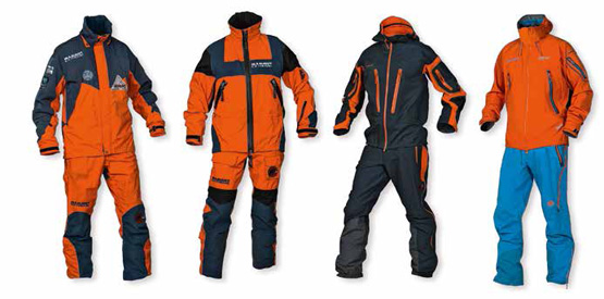 Die Evolution eines legendären Alpinisten-Outfits: Von MAMMUT Extreme (1995) zu MAMMUT Eiger Extreme (2013) Foto: (c) Mammut