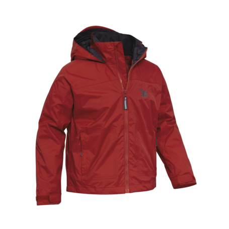 Ein Klassiker unter den Regenjacken kommt von Salewa die Rock´n Climb Raintec Kids Jacke. Foto: (c) Salewa
