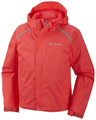 Columbia und der Herbst-Regen sieht rot! ein tolles Preis-Leistungsverhältnis hat die Chromatech Rain Jacket. Foto: (c) Columbia