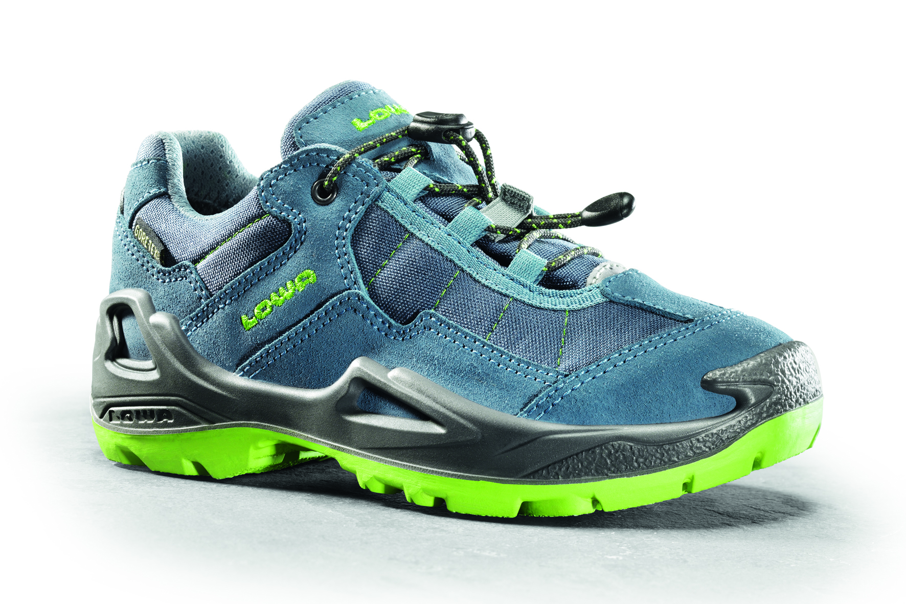 Ein Kinderschuh für alle Fälle: Der Vito GTX Lo von Lowa. Foto: (c) Lowa