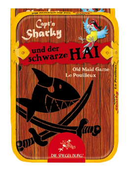 Das Kartenspiel Schwarzer Peter gibt es in verschiedenen Variationen , wie hier Capt´n Sharky. Foto: (c) Coppenrath