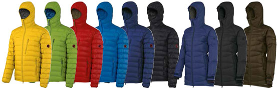 Die Mammut Jacke "Broad Peak Hoody Jacket" sucht jetzt im Winter einen Platz: Unter dem Christbaum! Foto: (c) Mammut