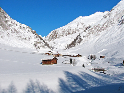 Südtiorl im Winter: Idylle pur! Foto (c) Thommy Weiss / pixelio.de