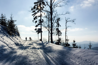 Langlauf ist nahezu überall möglich und ein perfektes Outdoor Abenteuer im Winter. Foto. (c) Rainer Sturm / pixelio.de