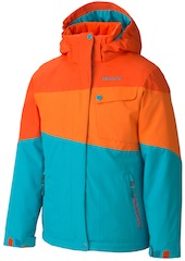 Skibekleidung in der es den Kindern warm wie einem Murmeltier ist kommt von Marmot mit dem Moonstruck Jacket. Foto(c) Marmot