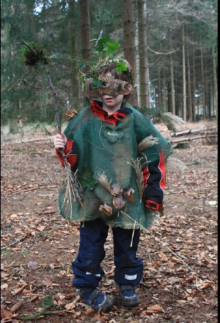 Trolle und andere Märchenwesen trifft man mit Querwaldein im Wald. Foto. (c) www.QuerWaldEin.de