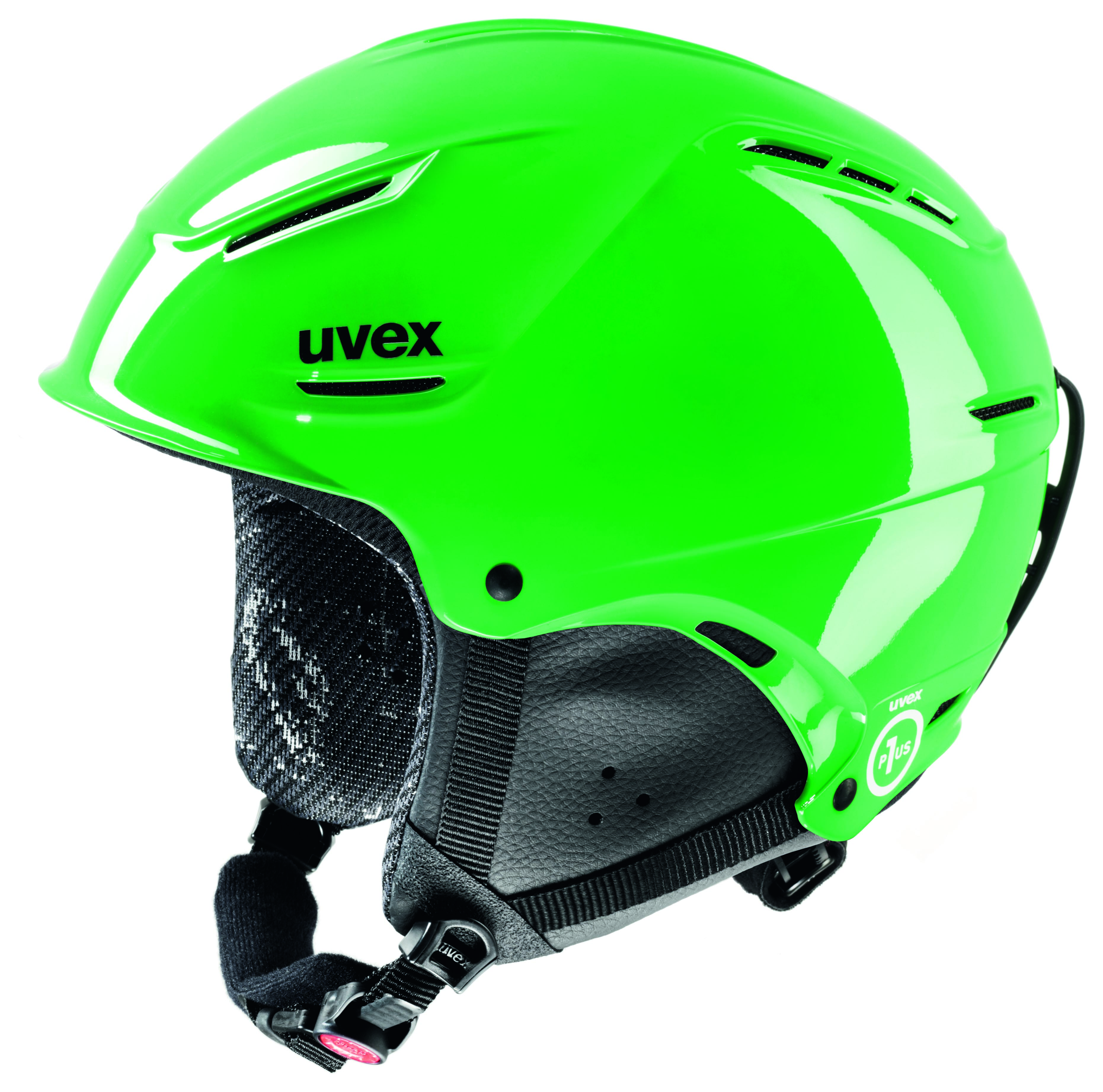 Skihelme sind leichter uns sicherer wie der Uvex p1us junior. Foto (c) uvex