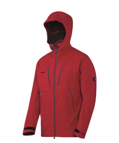 DER Mammut Softshell Klassiker: Ultimate Alpine Hoody. Foto (c) Mammut