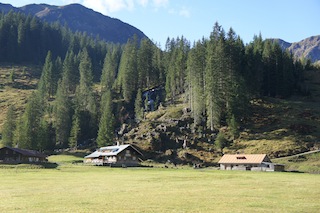 Die Alpen Melköde liegt auf dem Weg zur Schwarzwasserhütte. Foto (c) Kinderoutdoor.de