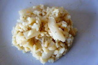 Risotto und Spargel. Lichtenstern in Südtirol bringt´s zusammen. Ein kinderleichtes Rezept! Foto (c) Kinderoutdoor.de