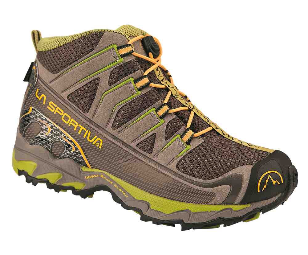 Schnittig kommt der Falkon GTX von La Sportiva daher. Foto (c) La Sportiva