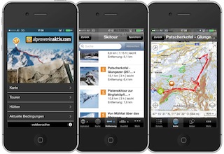 Die App von Alpenvereinaktiv ist ein Alleskönner und kostenlos! foto (c) DAV