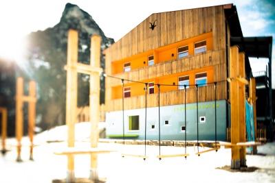 Neue Jugendherbergen braucht das Land! Modernes Design und hochwertige Ausstattungen für Familien erwarten Euch. Foto (c) Deutschen Jugendherbergswerk