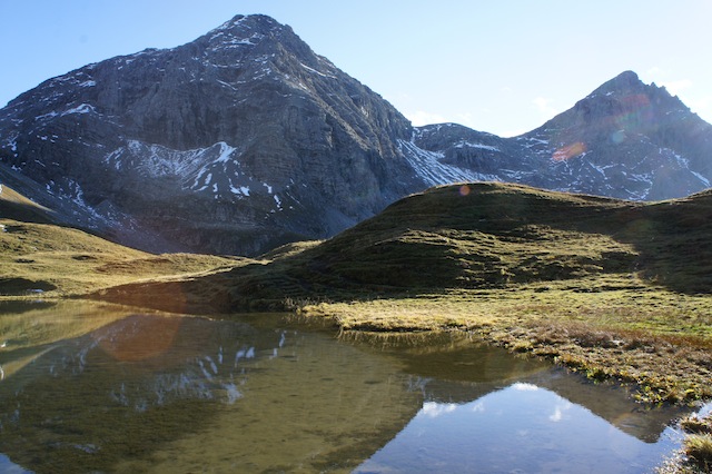 Wanderungen zu Bergseen. Stefan Herbke stellt in seinem neuen Buch tolle Ziele in den bayerischen Alpen vor. Foto (c) Kinderoutdoor.de