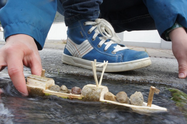 Wieder ein Stapellauf! Mit dabei die Superfit Kinderschuhe, welche mit der Gore Tex Surround Technologie ausgerüstet sind. foto (c) Kinderoutdoor.de