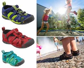 Keen Sandalen für die Outdoor Kinder: Das Modell Seacamp II überzeugte im Test. foto (c) Keen