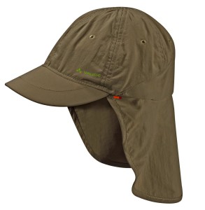 Rundumschutz für Kinder. Vaude beugt mit dem Nackenschutz beim Kids Sahara Cap III einen Sonnenbrand vor. Foto (c) Vaude