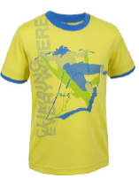 Ein T-Shirt dessen Name Programm ist: Pumuckl. Salewa zieht damit die kleinen Gipfelstürmer an. Foto (c) Salewa