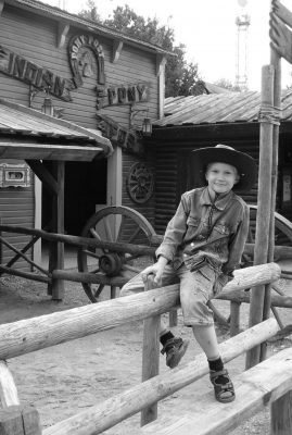 Howdy! Kühe fangen gehört auch zu unserer Cowboy Schnitzeljagd. Foto (c) Sabine Geißler / pixelio.de