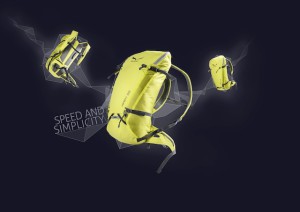 Ab die Post. Mit dem Apex 22 von Salewa geht es noch schneller den Berg hinauf. Foto (c) Salewa