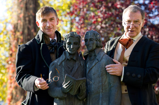 Mit der kostenlosen App geht die ganze Familie auf Spurensuche der Gebrüder Grimm in Nordhessen. Foto (c) Photograph: Paavo Blåfield , regionalmanagement Nordhessen