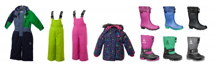 Eine bunte Sache! Kamik bietet Outdoor Kids die perfekte Ausstattung für den Waldkindergarten. Foto (c) kamik